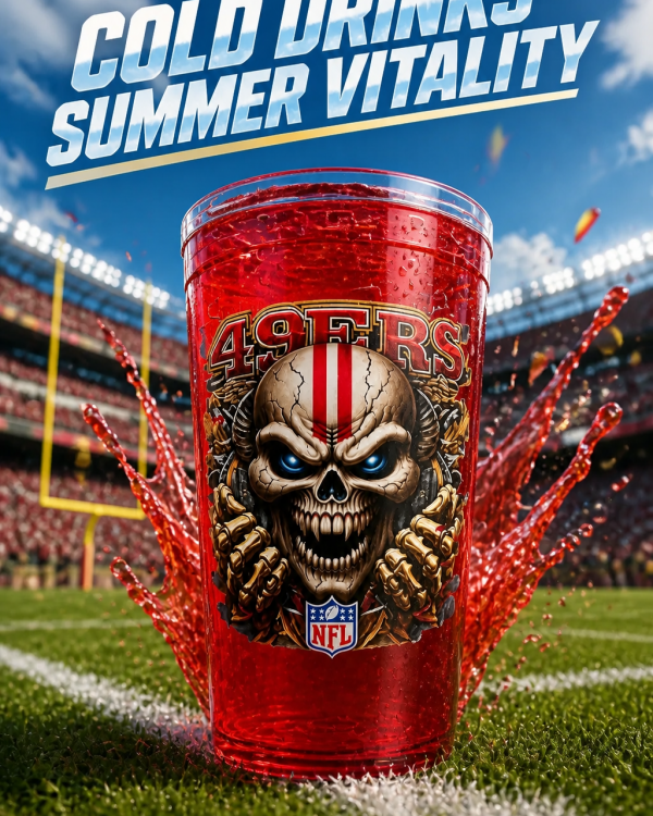 49ers Skull Cup