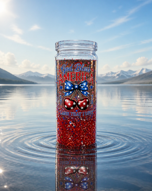 God Bless America Tumbler