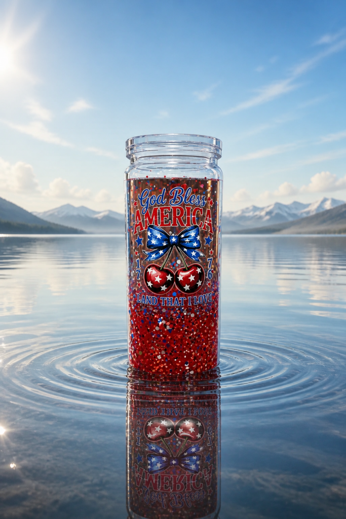 God Bless America Tumbler