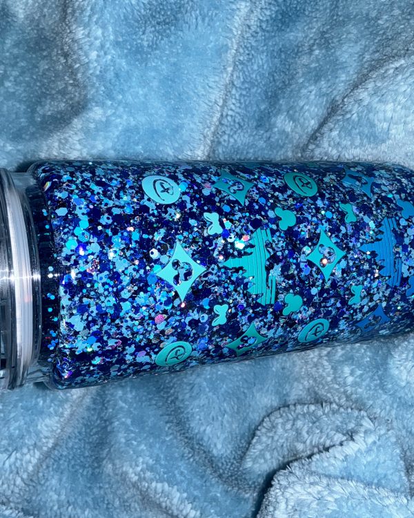 Midnight Mouse Glitter Cup